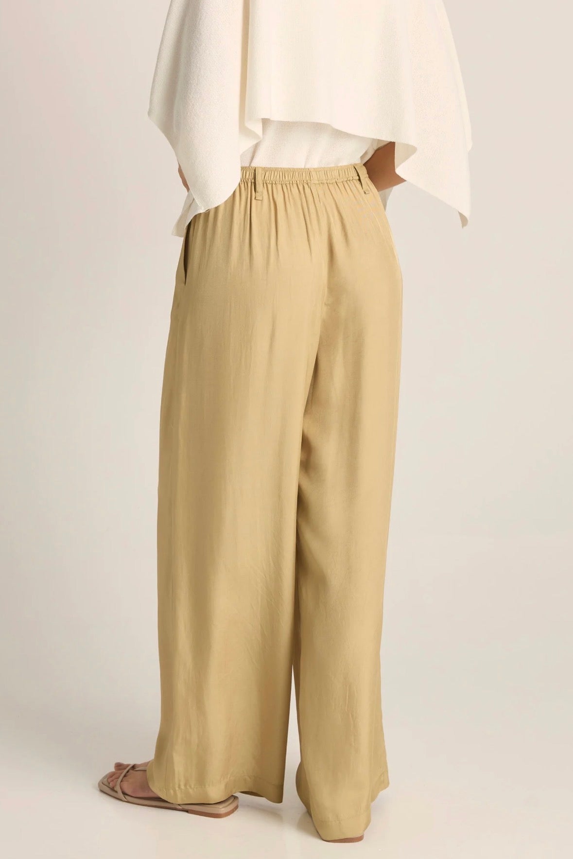 Gianna Acetate Pant - Gold