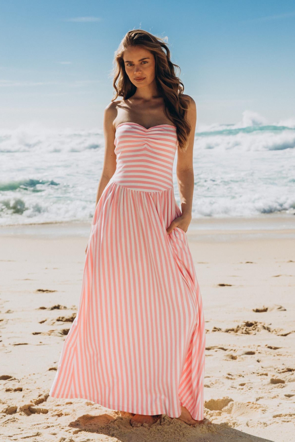 Luciana Stripe Dress
