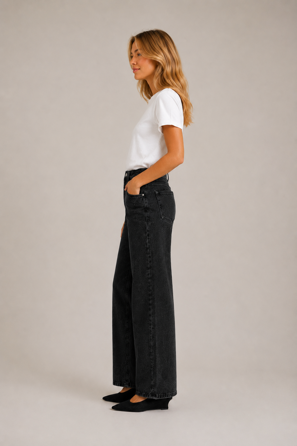 River Jeans - Black