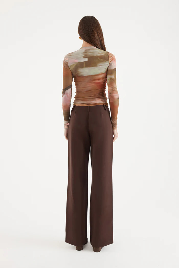 Rumi Top - Sage Rose