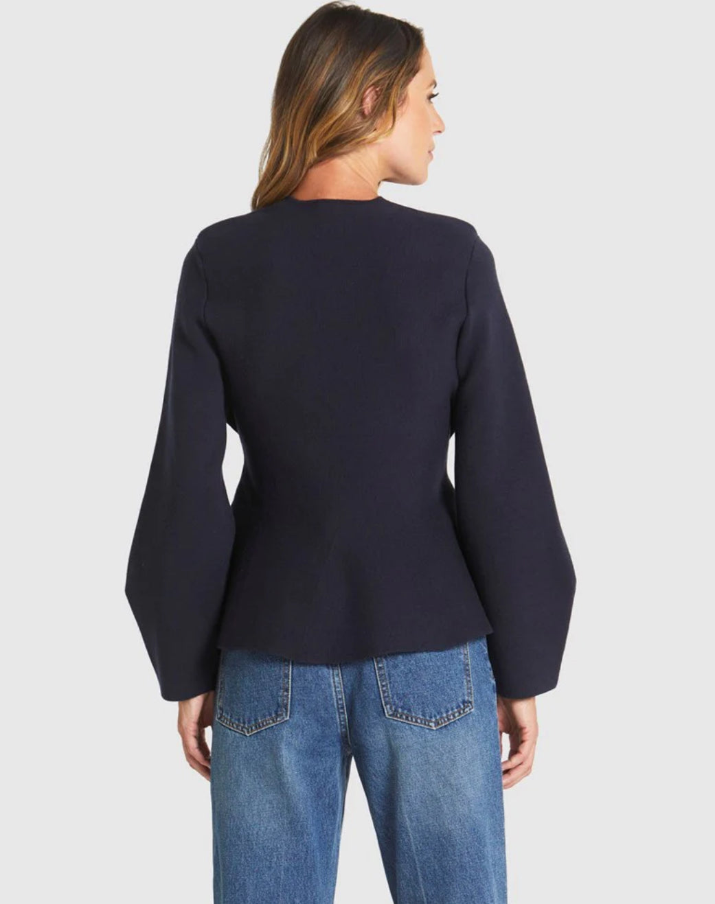 Tiny Dancer Wrap Cardi - Navy