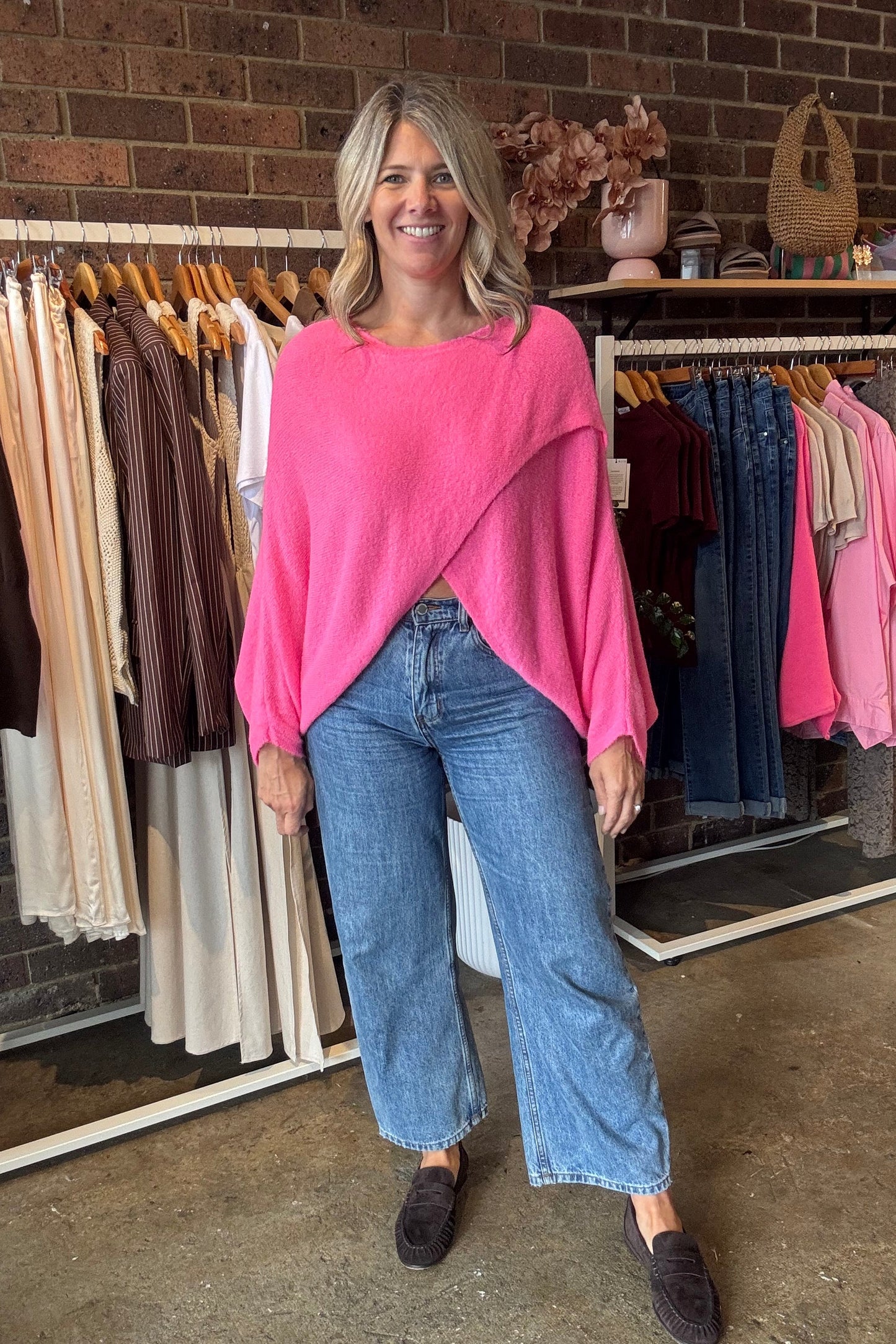 Cher Knit - Hot Pink