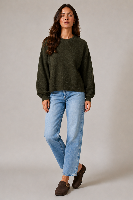 Mia Knit - Olive