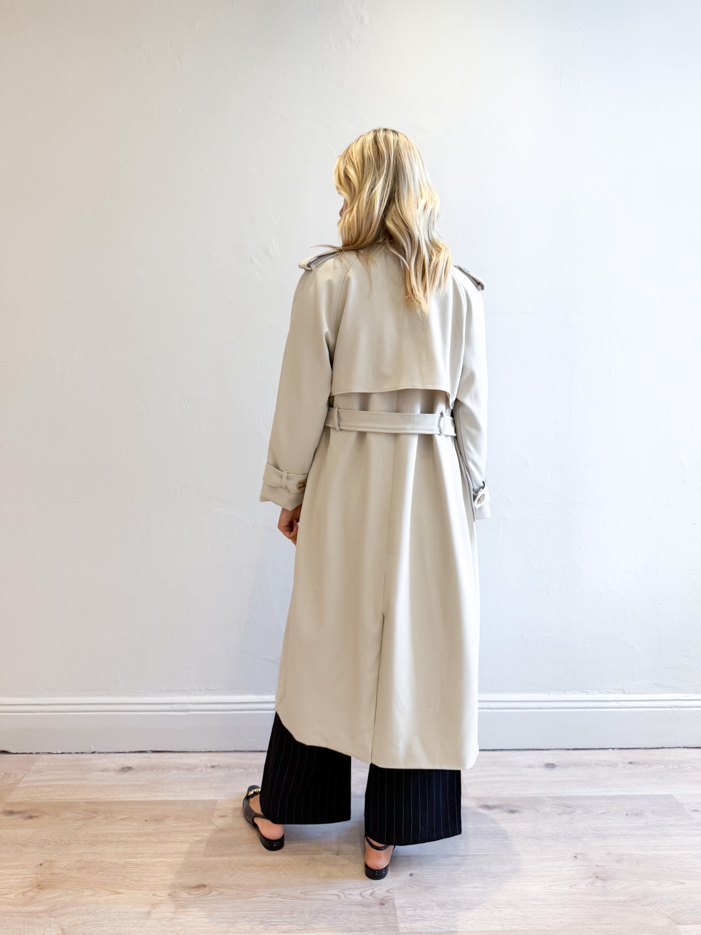 Geri Trench Coat - Natural
