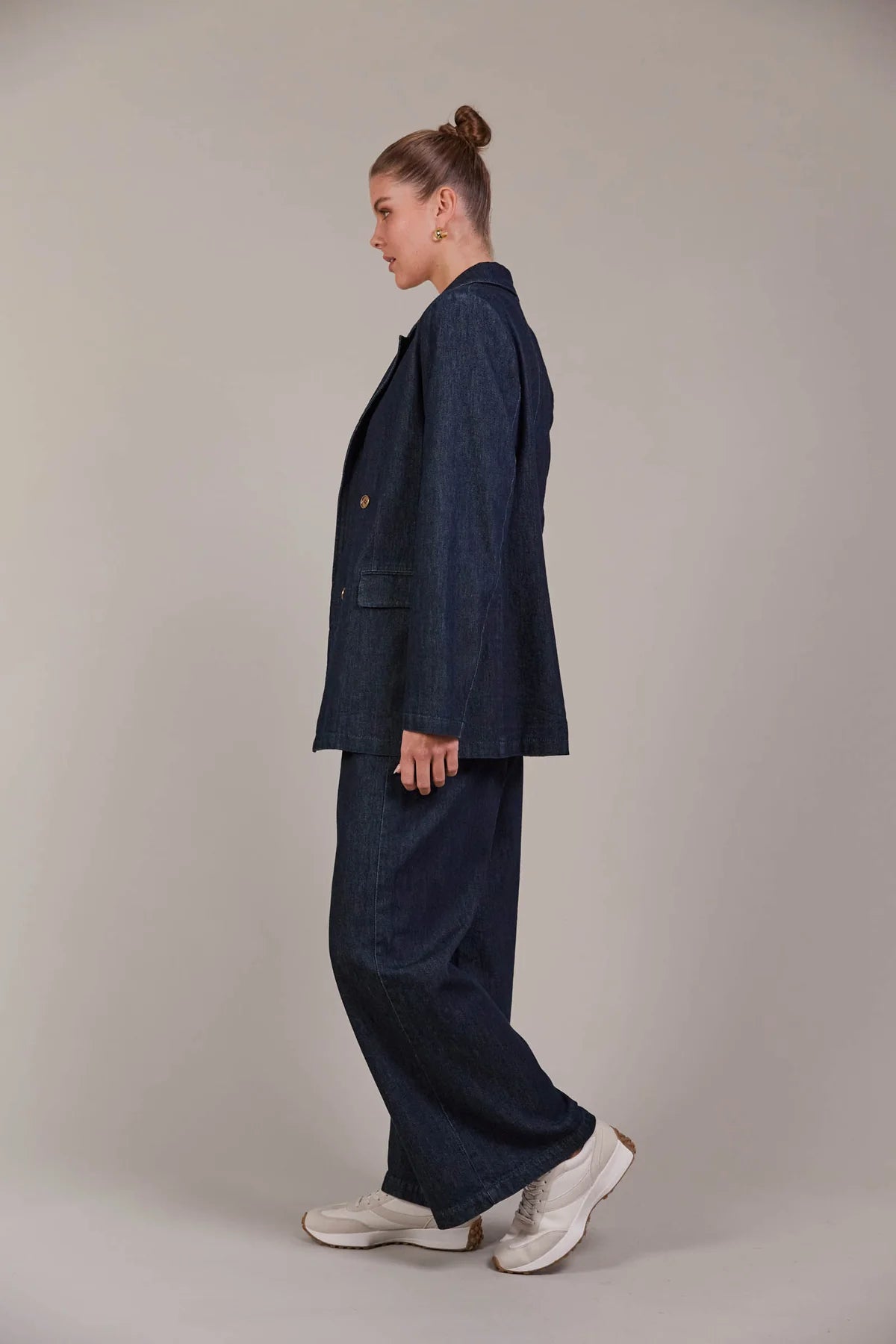 Pepi Denim Blazer - Oxford