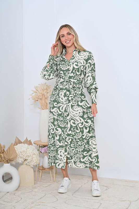 Brodie Dress - Green