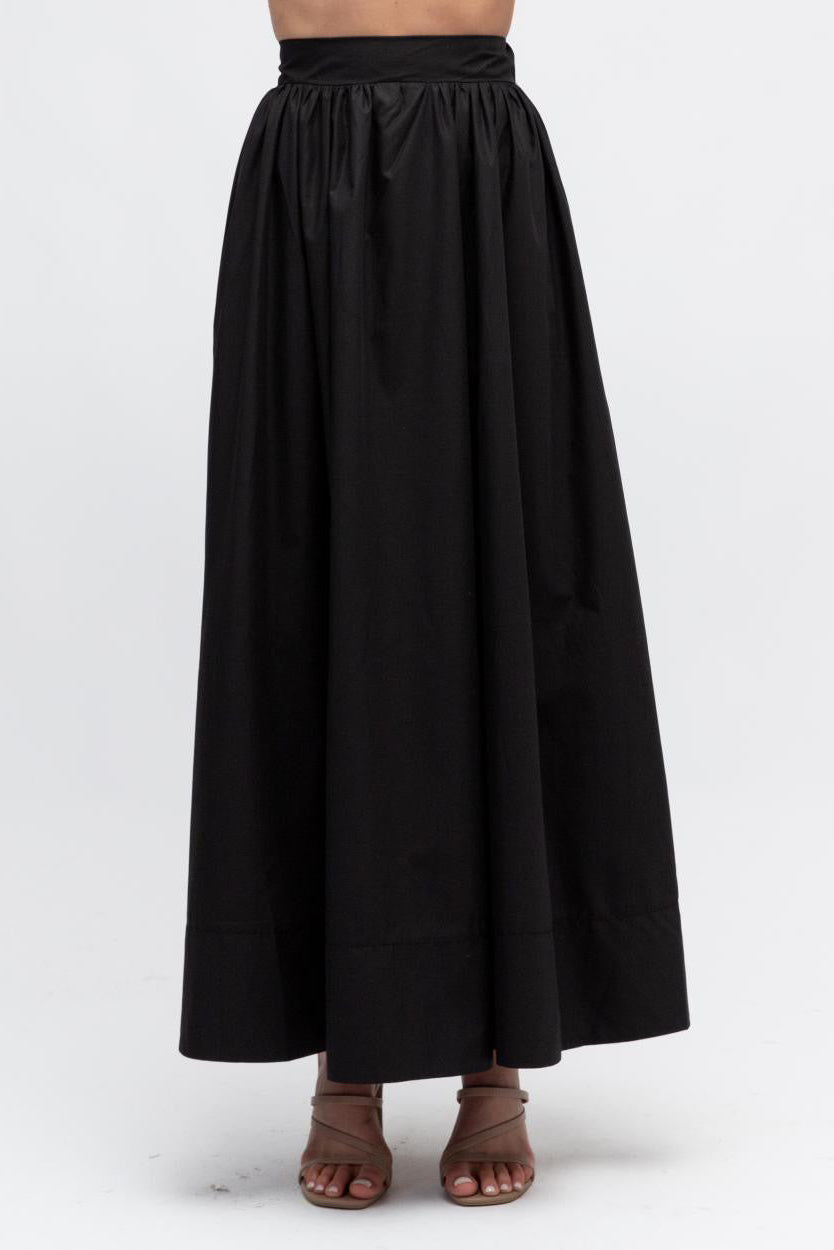 Maxine Full Circle Skirt - Black