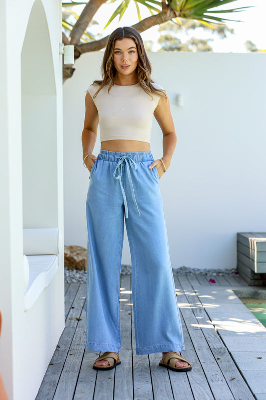 Mariah Tencel Jean - Light Wash