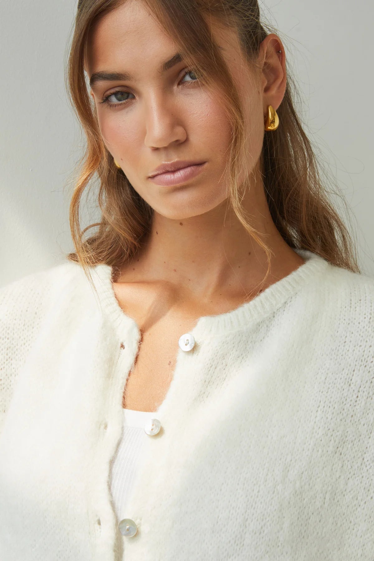Emme Cardigan - Ivory