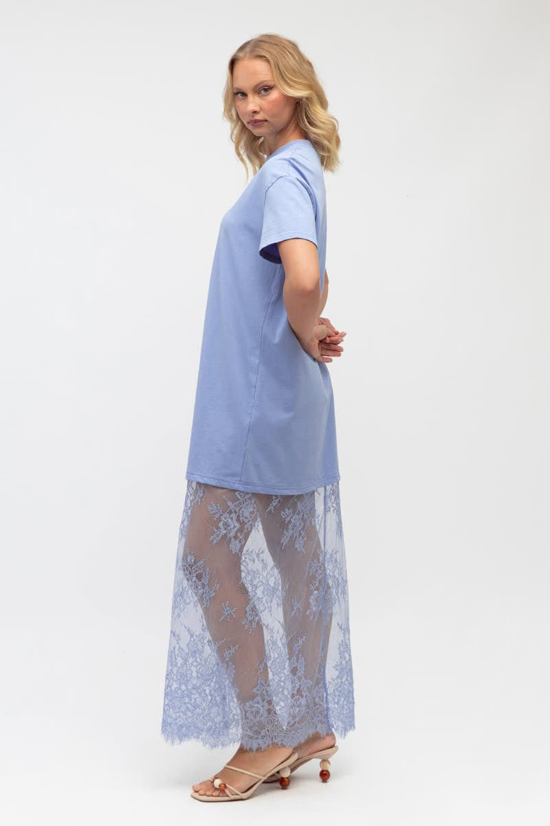 Anika Blue Lace Dress
