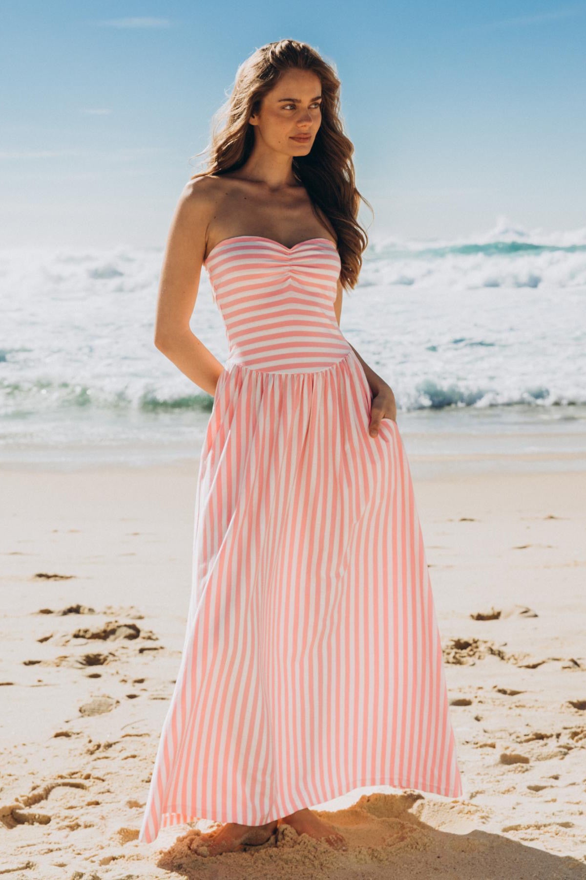Luciana Stripe Dress