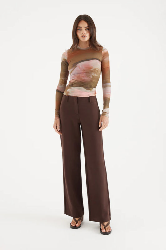Rumi Top - Sage Rose