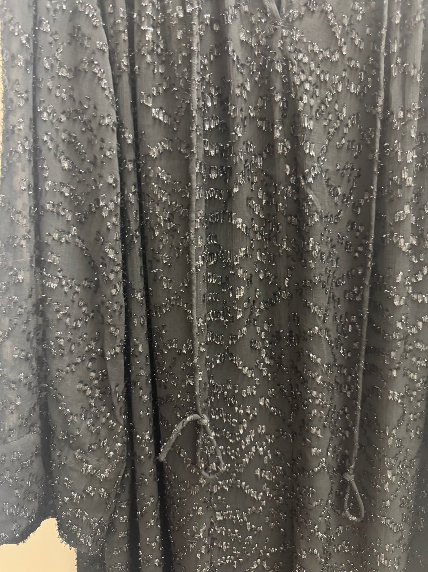 H&M Black Sparkle Dress