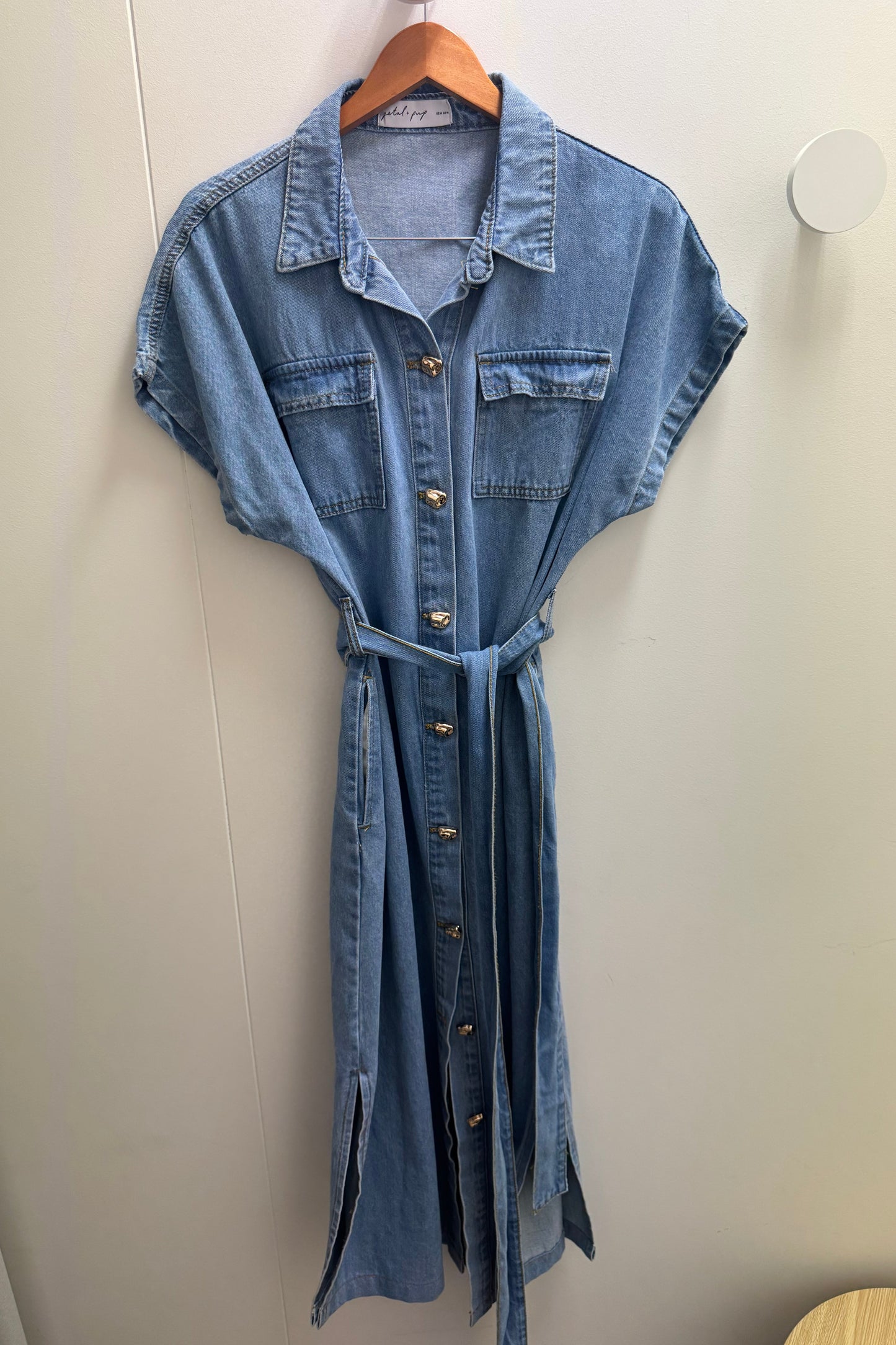 Petal & Pup Denim Dress