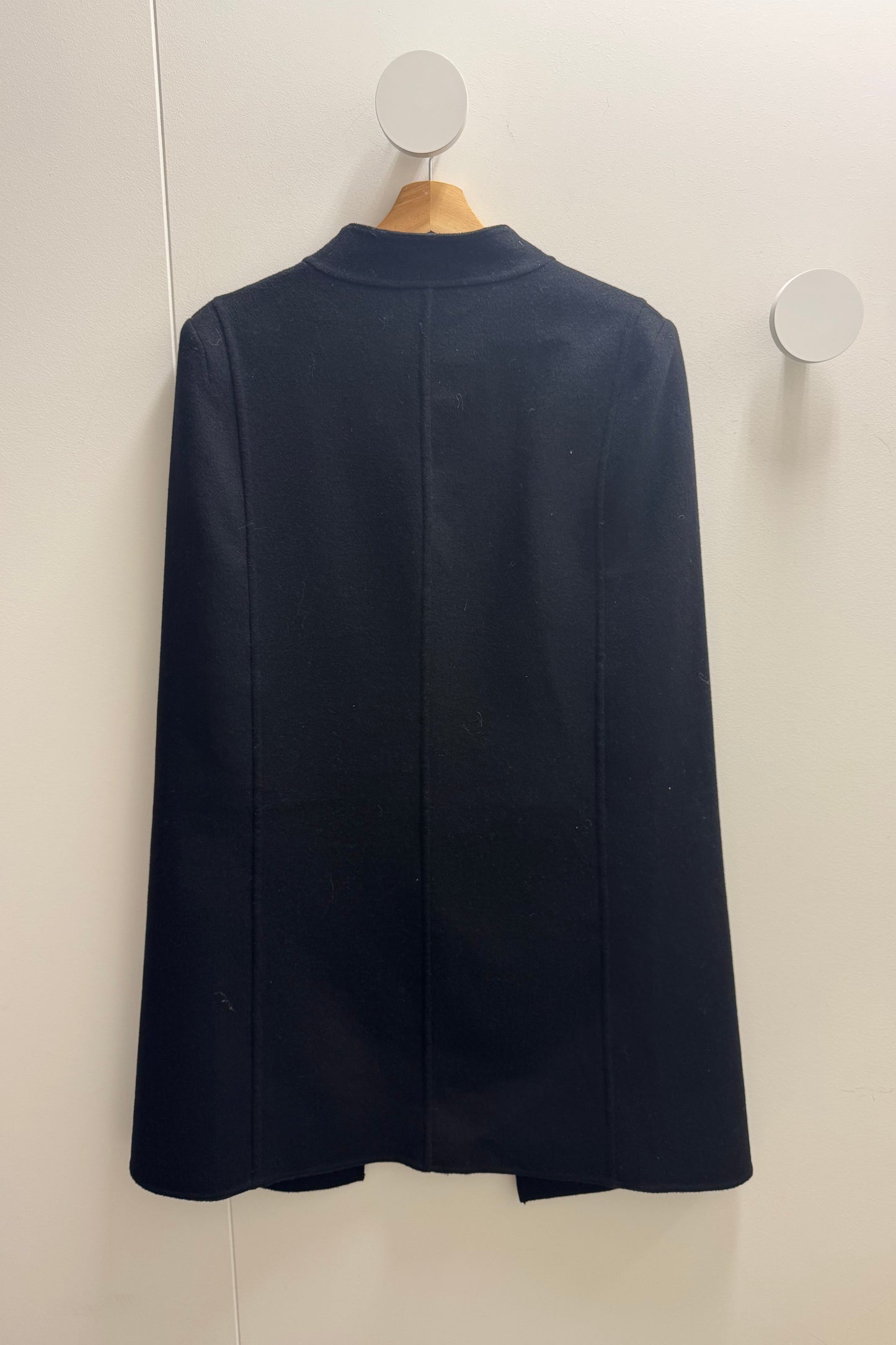 Sheike Cape Coat - Black