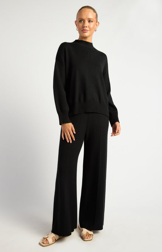 Nari Knit Pant - Black