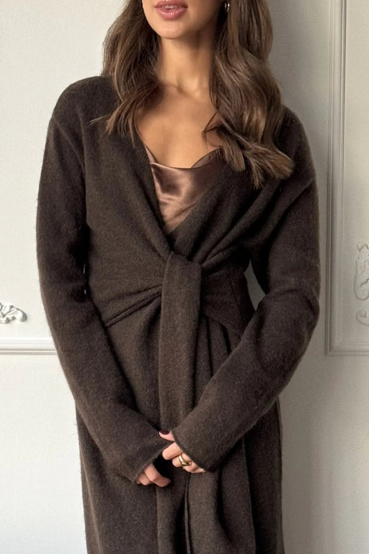 Keira Dress - Espresso