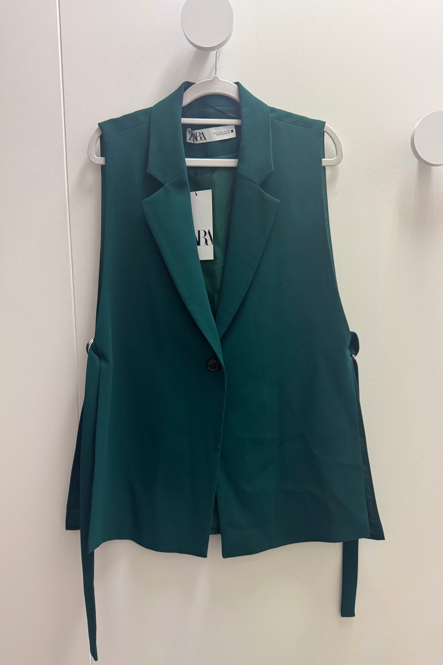 Zara Vest Green