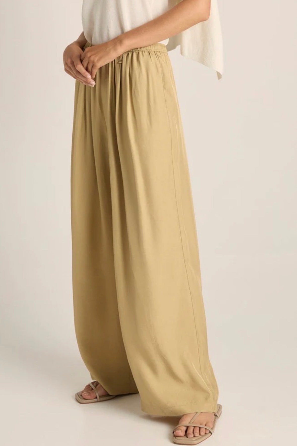 Gianna Acetate Pant - Gold