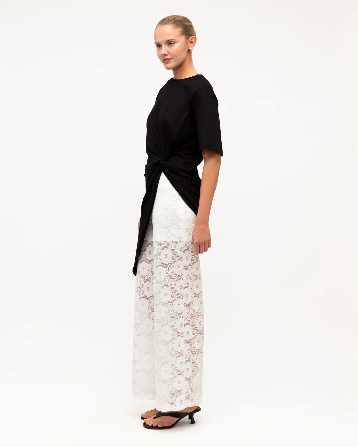 Becker Peplum Top - Black