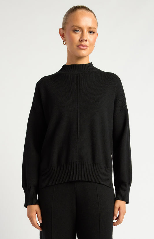 Nari Knit Top - Black