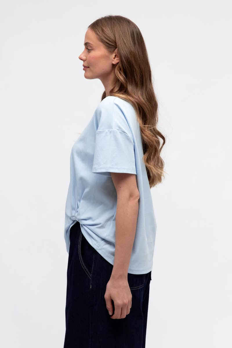Cansas Easy Tuck Tee - Sky Blue