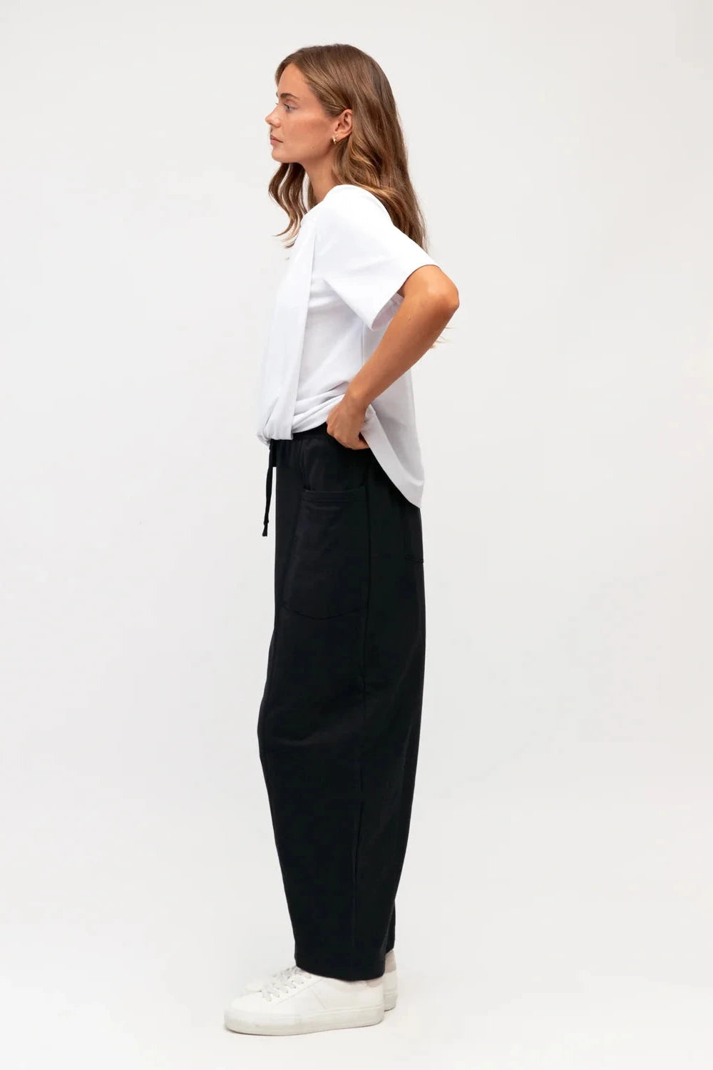 Rona Jersey Pant - Navy
