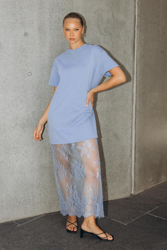 Anika Blue Lace Dress