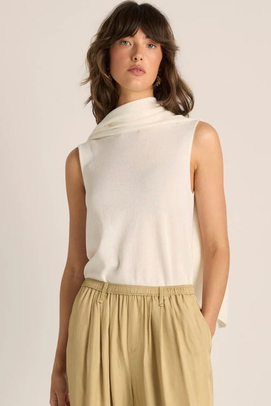 Kora Cape Top - Cream