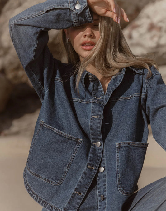 Marza Denim Jacket - 78 Wash