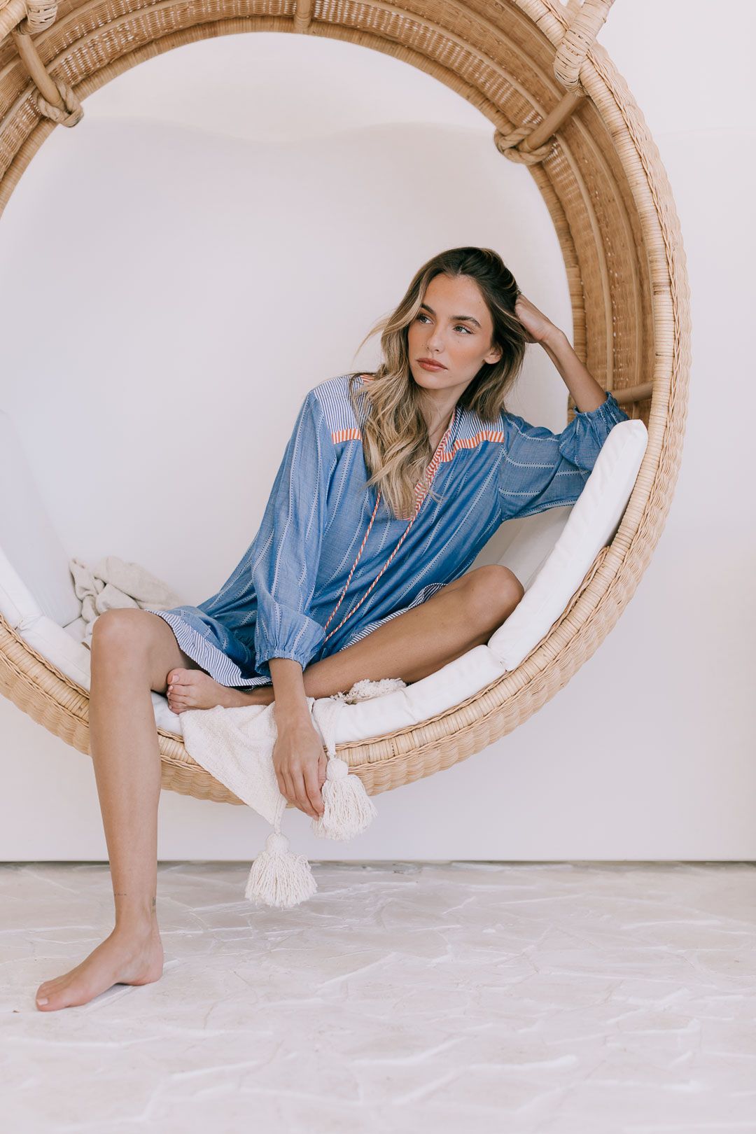 Sorrento Dress - Blue