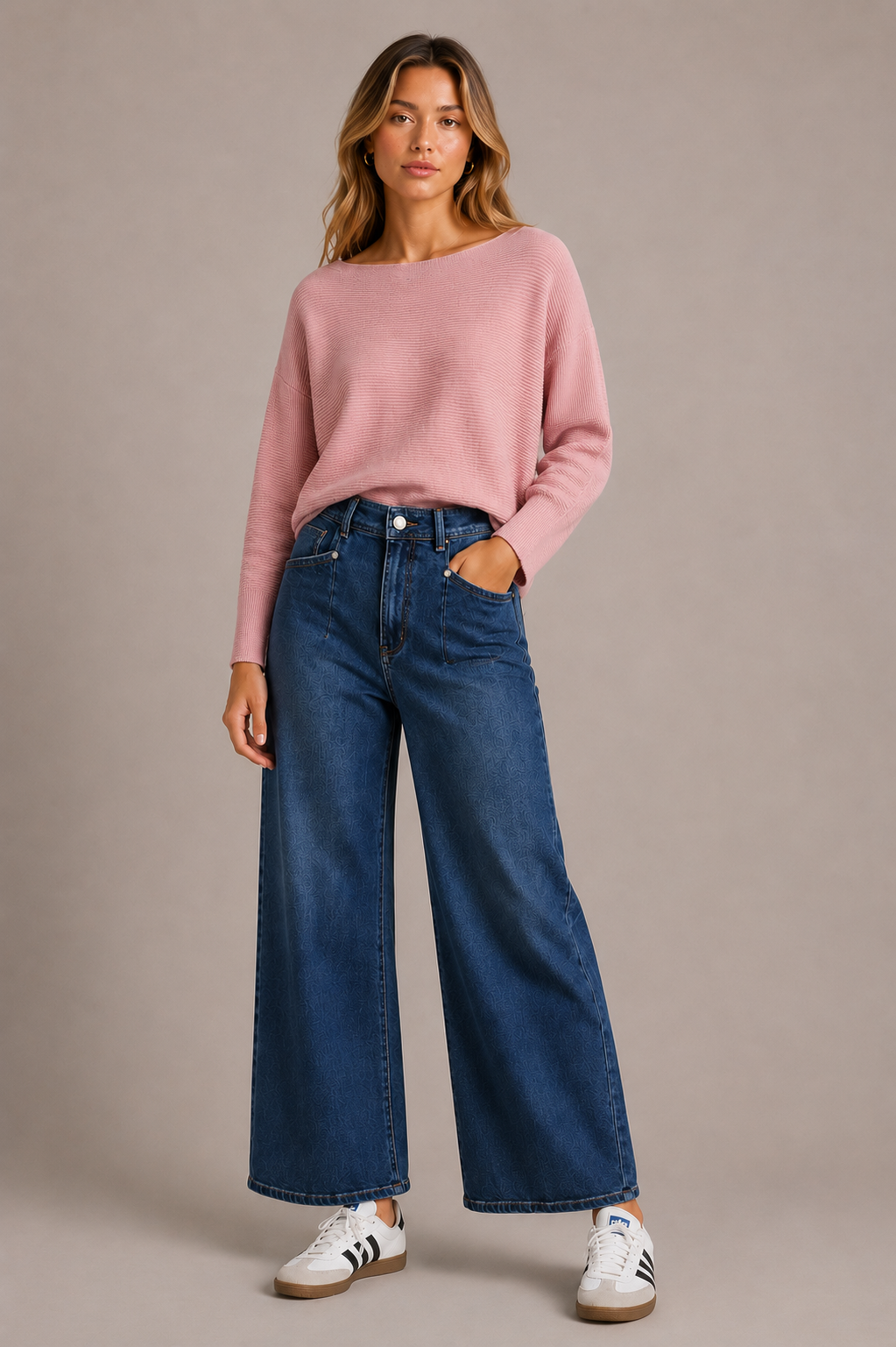 Jackie Knit - Baby Pink