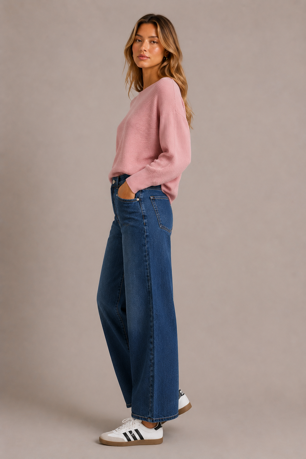 Jackie Knit - Baby Pink