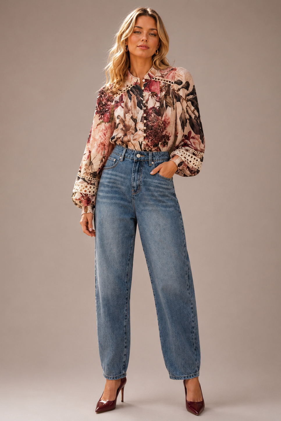 Botany Floral Blouse