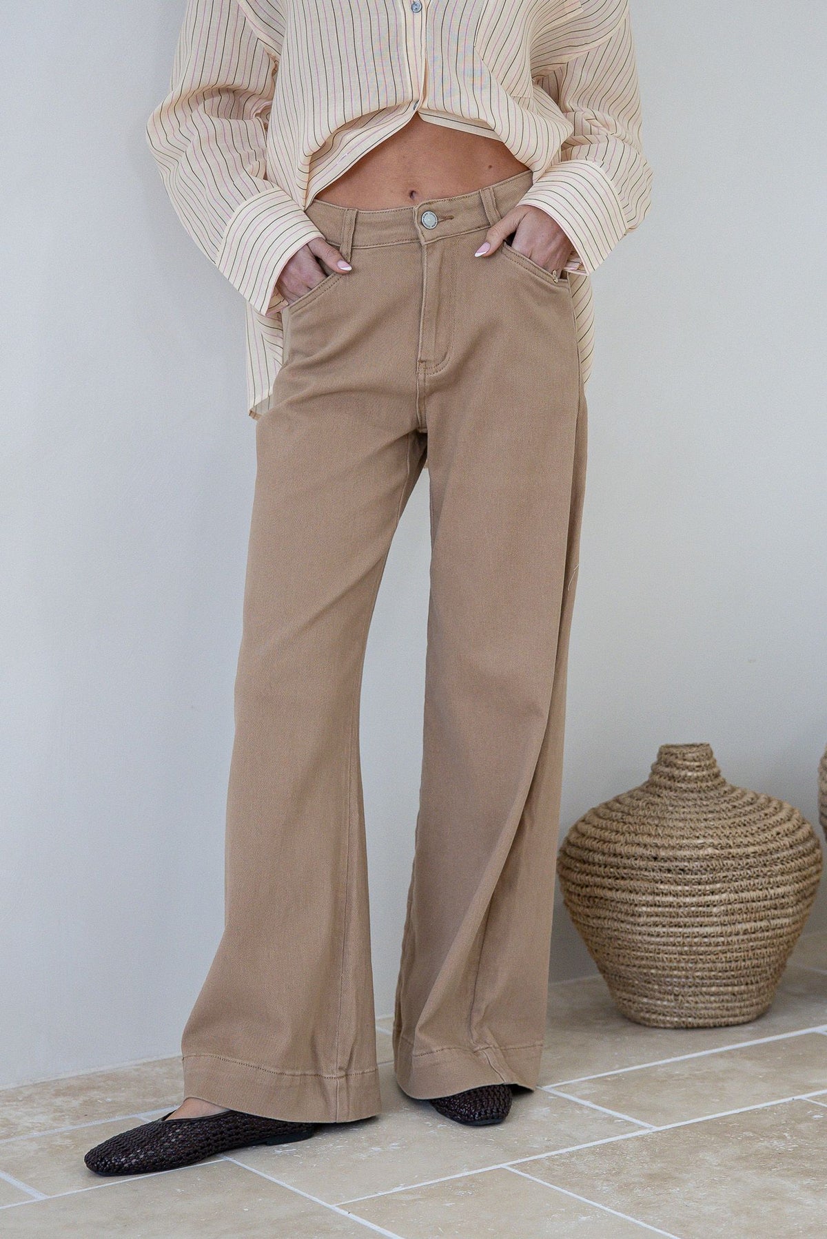 Sutton Stretch Jean - Beige