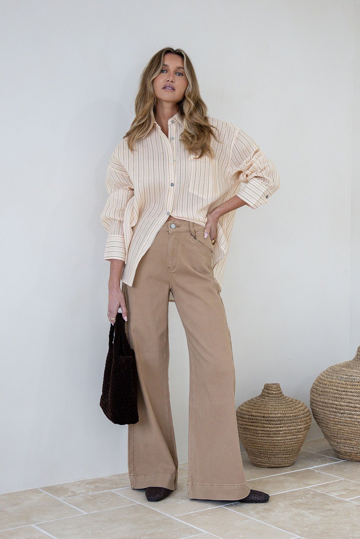 Sutton Stretch Jean - Beige