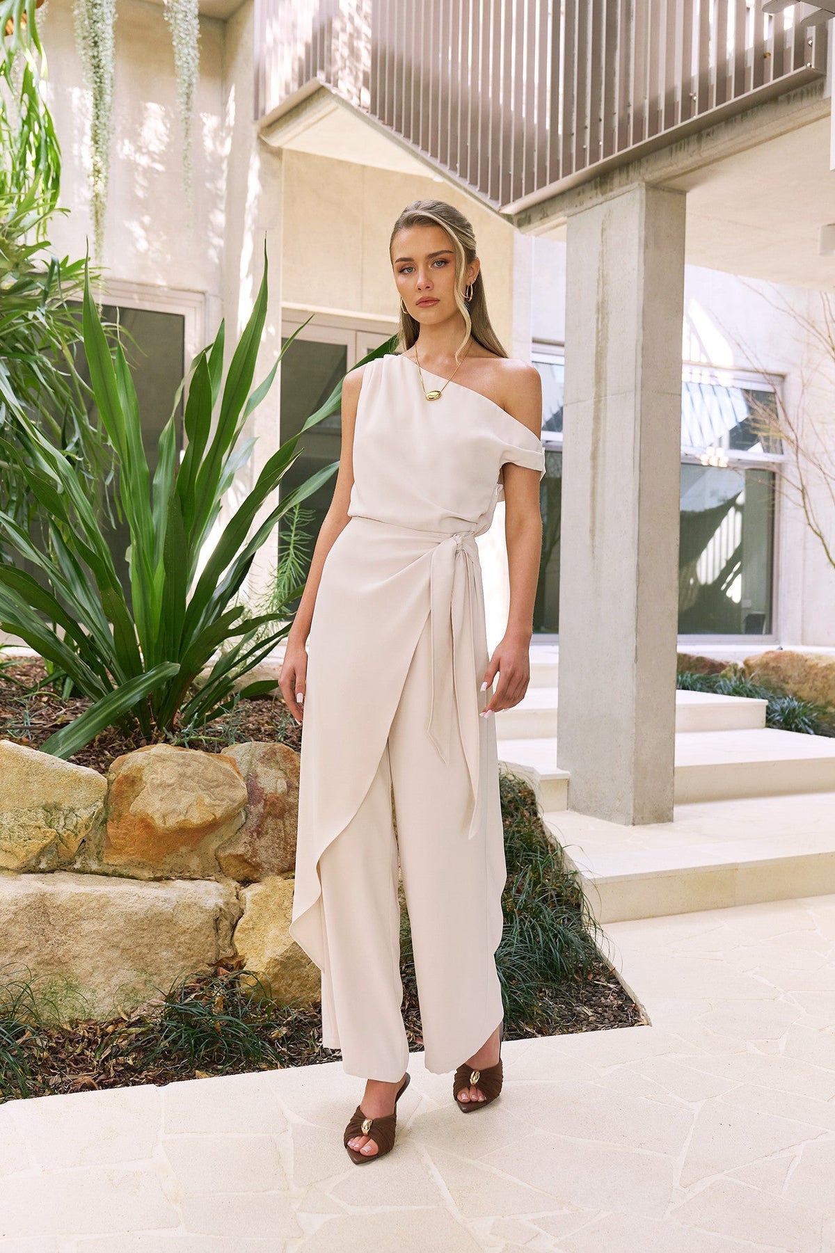 Miki Jumpsuit - Beige