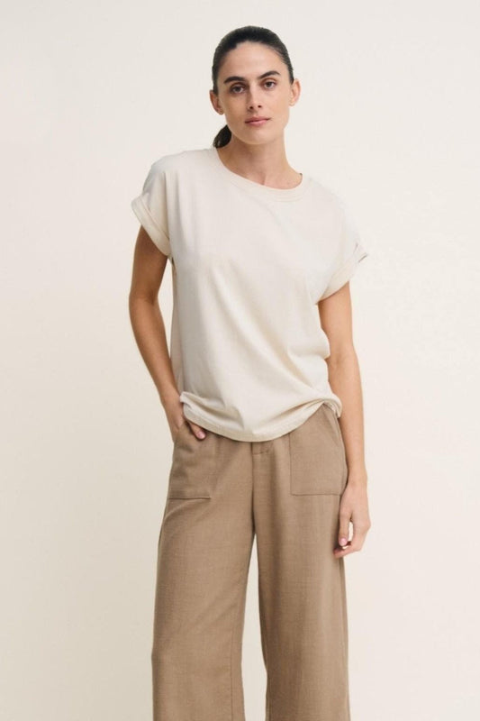 Rhodes Tee - Nude