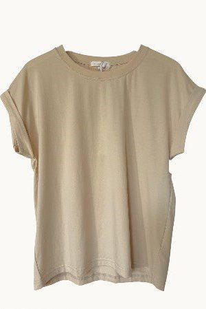 Rhodes Tee - Nude