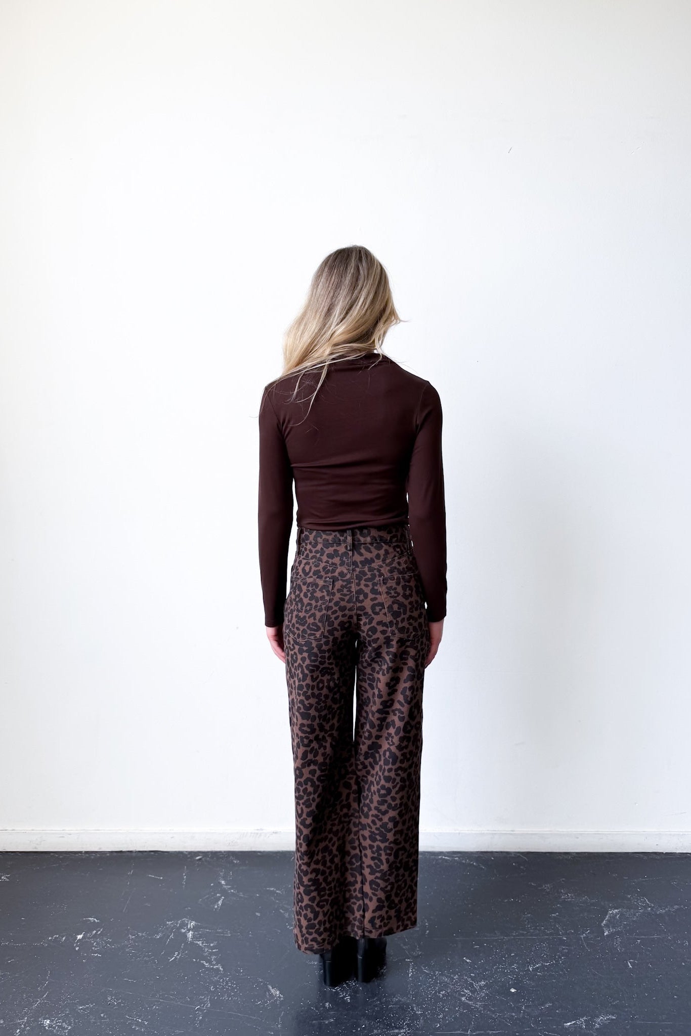 Jade Leopard Jeans