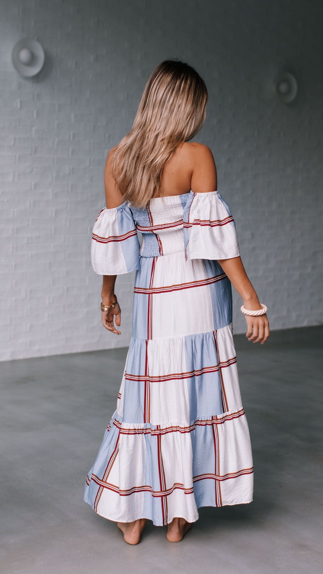 Firenze Shirred Dress