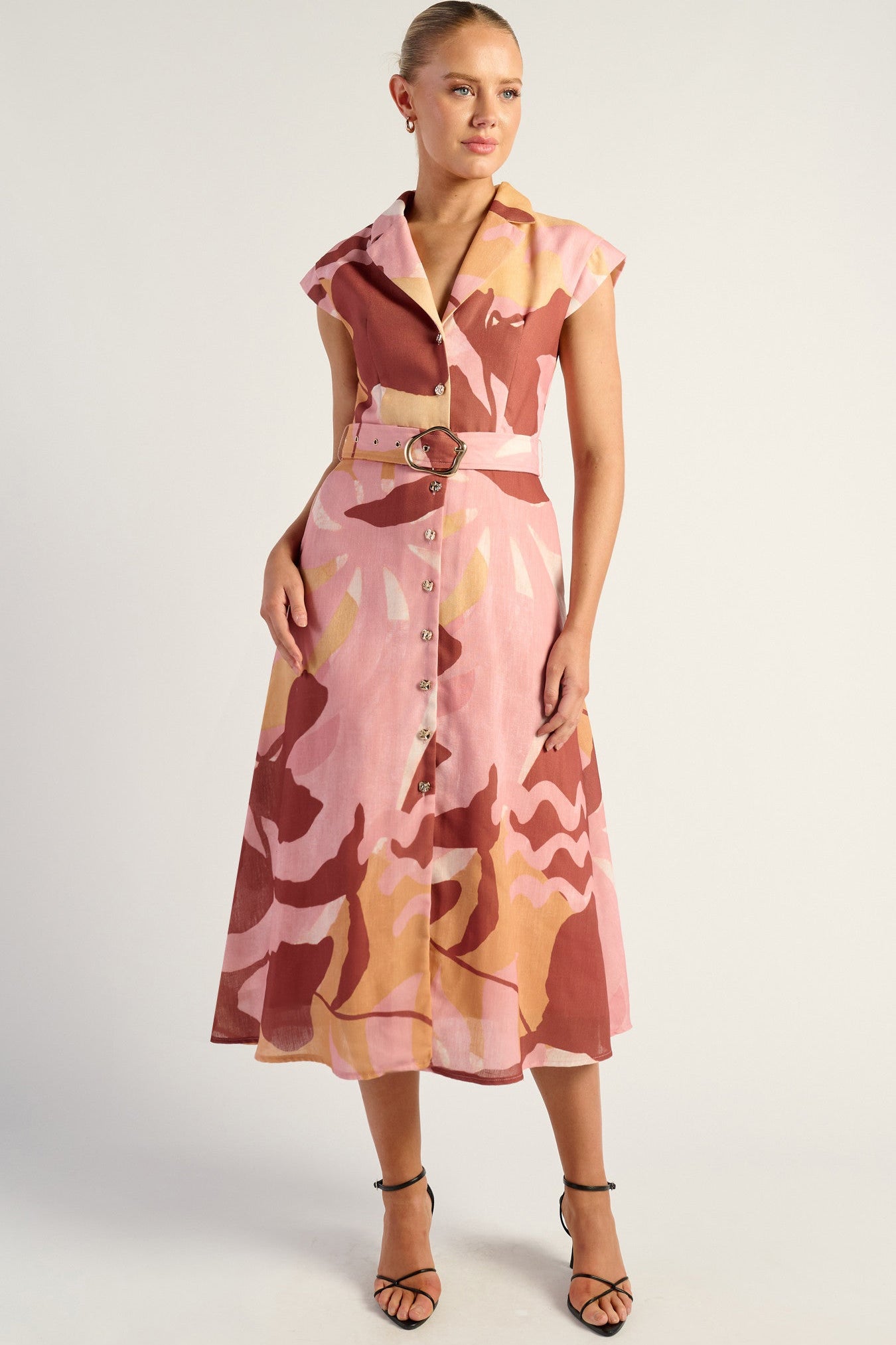 Carmen Abstract Dress