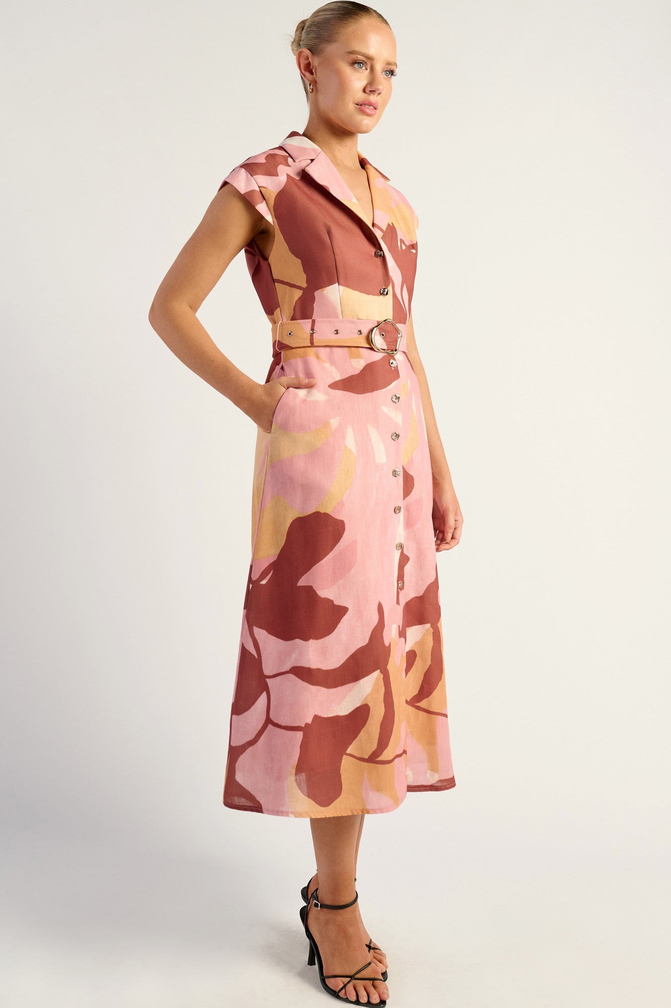 Carmen Abstract Dress