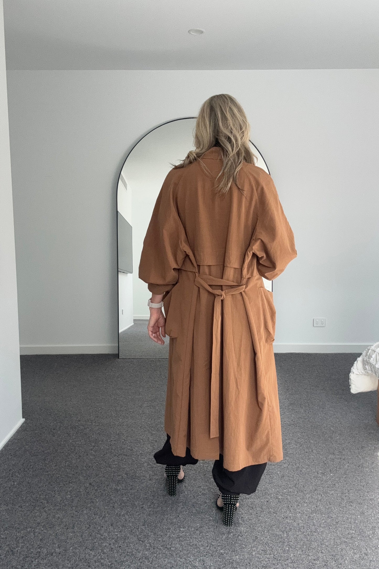 French Trench Coat - Tan