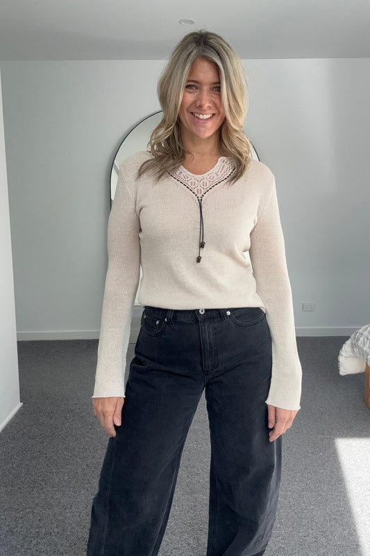 Miley Top - Cream