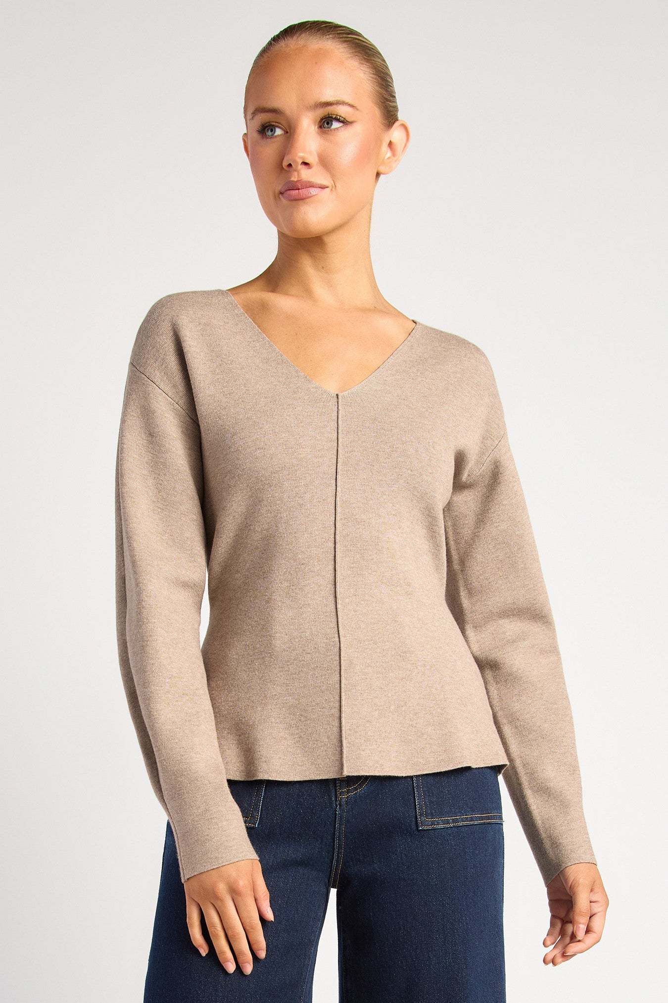 London Knit - Brown Marle