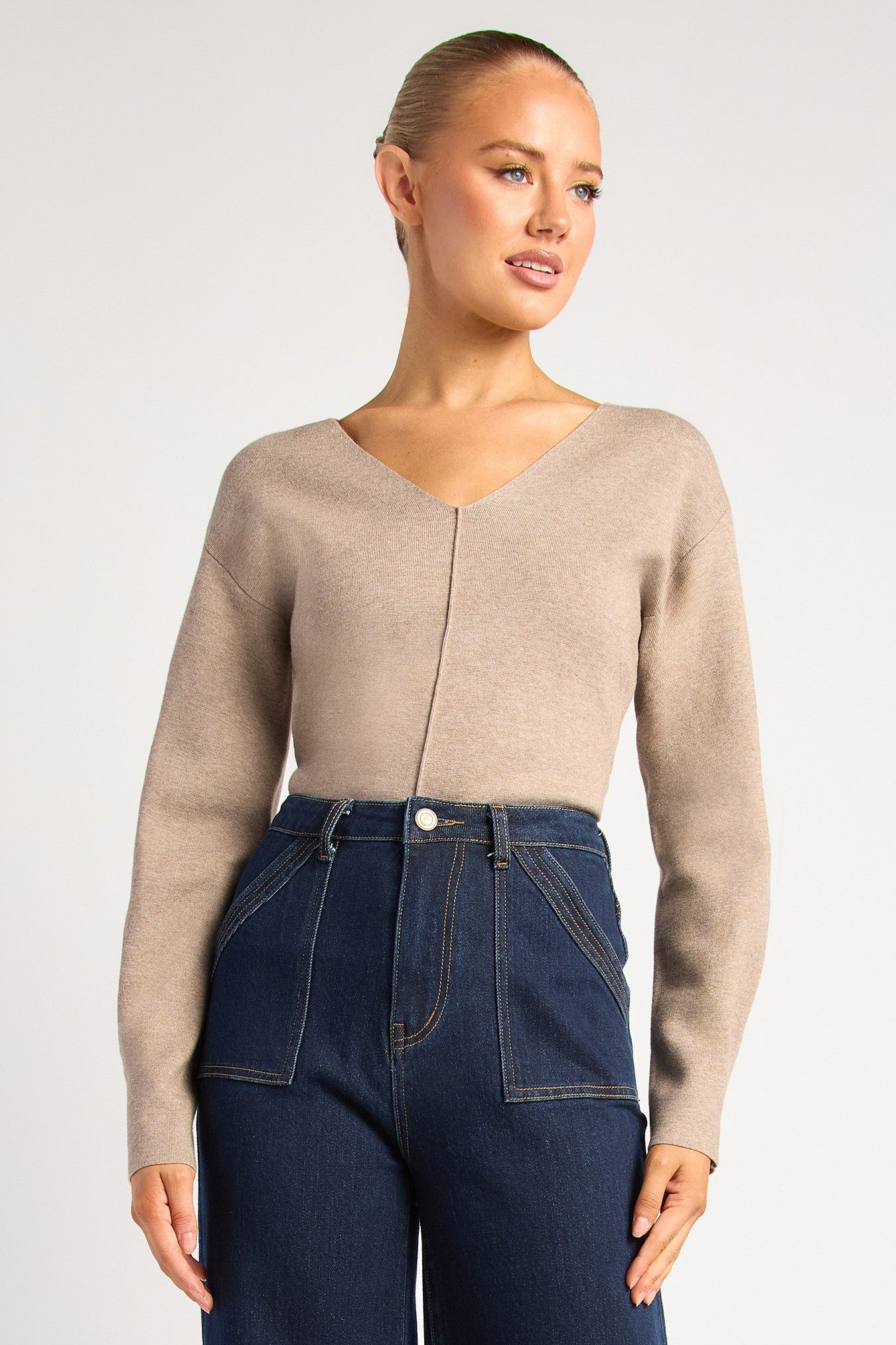 London Knit - Brown Marle