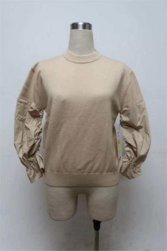 Emm Knit Top - Beige
