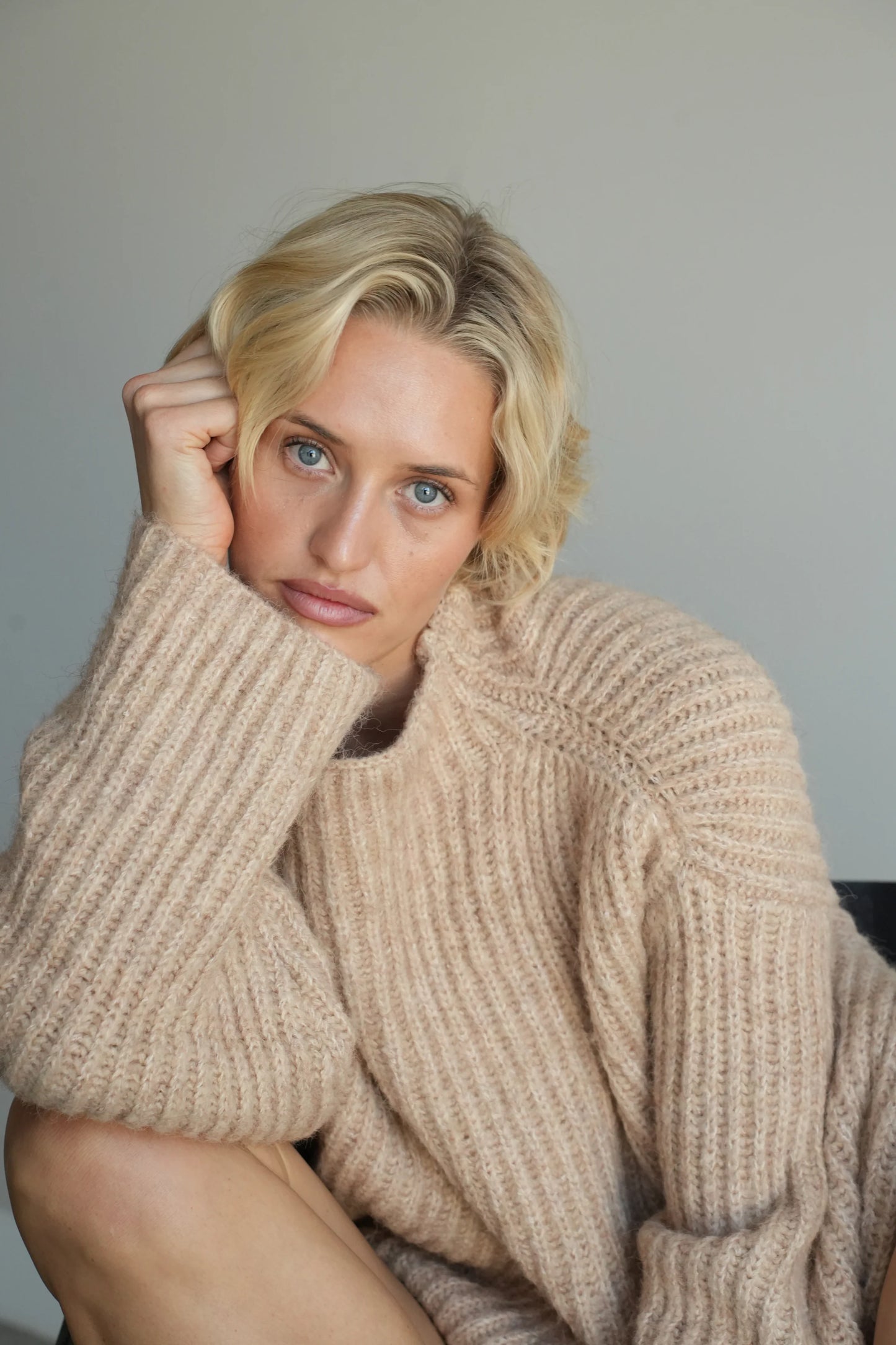 London Knit - Oat Marle