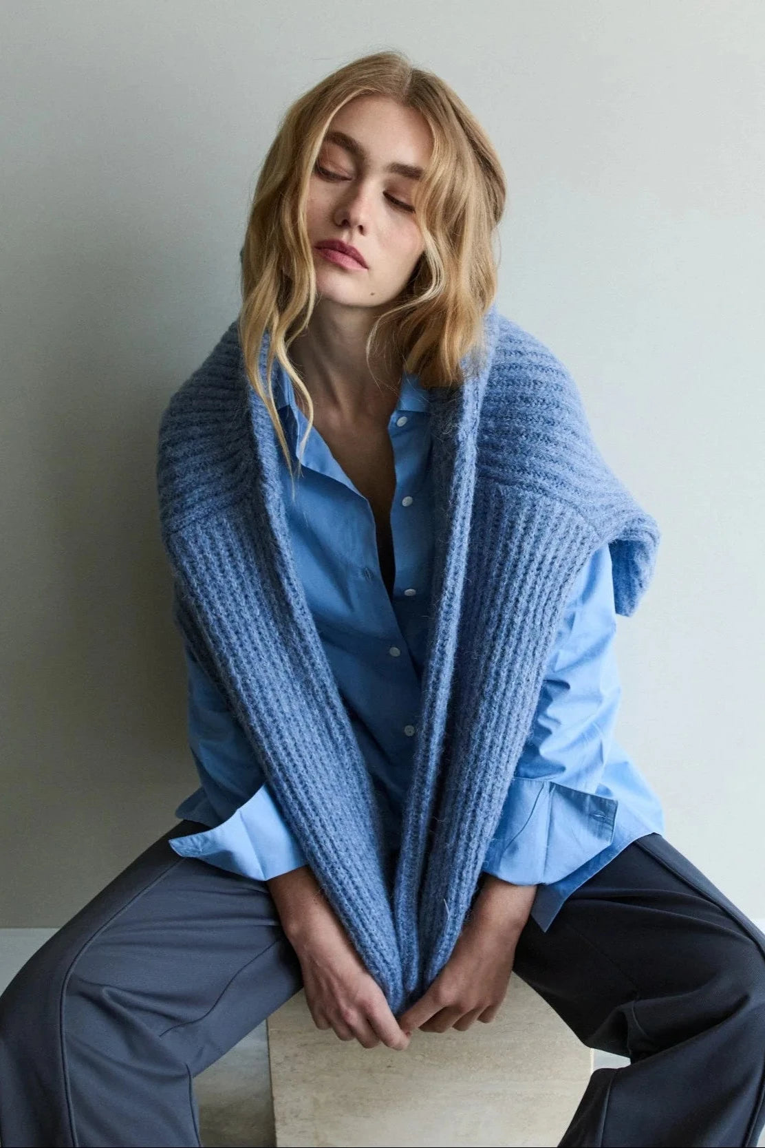 London Knit - Sky